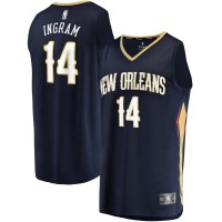 Игровая форма Brandon Ingram New Orleans Pelicans Fast Break Replica Navy - Icon Edition
