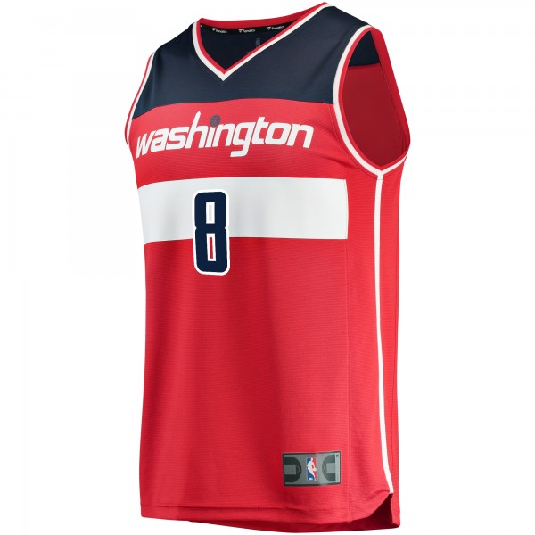 Игровая майка Rui Hachimura Washington Wizards Fast Break Replica Red - Icon Edition - оригинальная джерси НБА