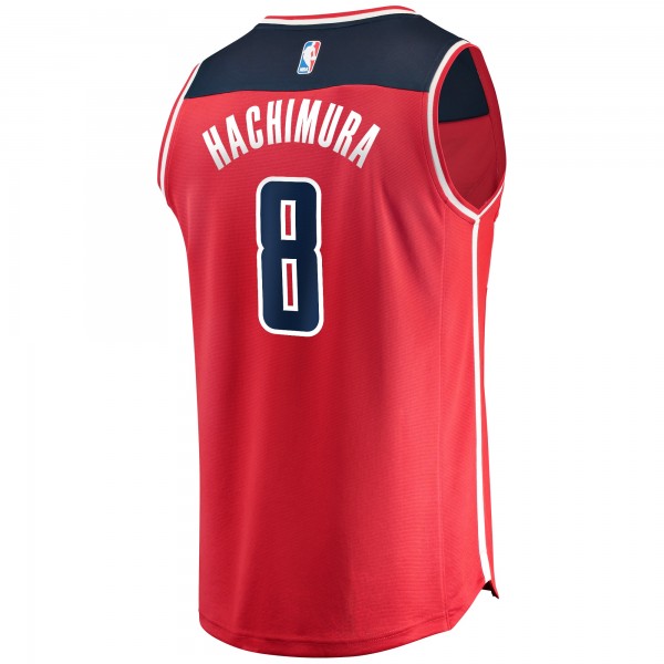 Игровая майка Rui Hachimura Washington Wizards Fast Break Replica Red - Icon Edition - оригинальная джерси НБА
