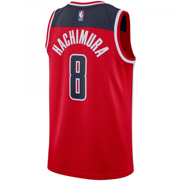Игровая форма  Rui Hachimura Washington Wizards Nike 2019/2020 Swingman - Icon Edition - Red
