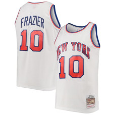 Джерси Walt Frazier New York Knicks Mitchell & Ness Hardwood Classics Swingman - White