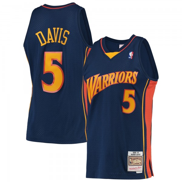 Игровая форма  Baron Davis Golden State Warriors Mitchell & Ness 2006-07 Hardwood Classics Swingman Player - Navy