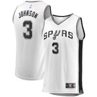 Детская игровая майка Keldon Johnson San Antonio Spurs Fast Break Replica White - Association Edition