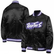Куртка на кнопках Toronto Raptors Mitchell & Ness Youth Hardwood Classics Satin Raglan - Black