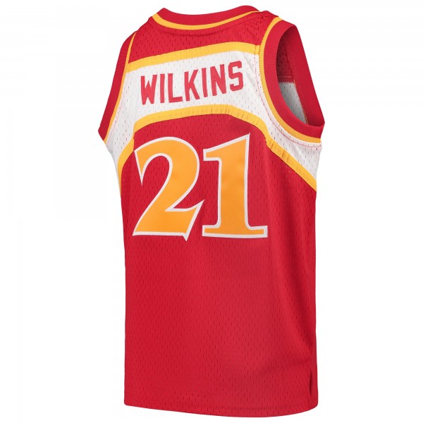 Игровая форма  Dominique Wilkins Atlanta Hawks Mitchell & Ness Youth 1986-87 Hardwood Classics Swingman Throwback - Red