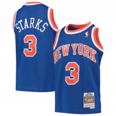 Игровая форма  John Starks New York Knicks Mitchell & Ness Youth 1991-92 Hardwood Classics Swingman Throwback - Royal