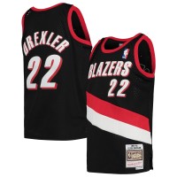 Игровая форма  Clyde Drexler Portland Trail Blazers Mitchell & Ness Youth 1991-92 Hardwood Classics Swingman - Black