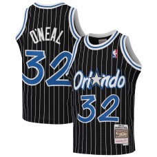 Игровая джерси Подростковая Orlando Magic Shaquille ONeal Mitchell & Ness Black 1994-95 Hardwood Classics Swingman Throwback