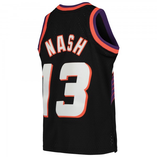 Игровая форма  Steve Nash Phoenix Suns Mitchell & Ness Youth 1996-97 Hardwood Classics Swingman Throwback - Black