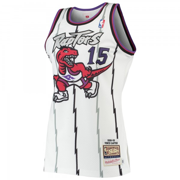 Игровая форма  Vince Carter Toronto Raptors Mitchell & Ness Hardwood Classics 1998-99 Authentic - White