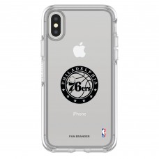 Чехол на телефон Philadelphia 76ers OtterBox Clear iPhone Symmetry