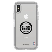 Чехол на телефон Detroit Pistons OtterBox Clear iPhone Symmetry