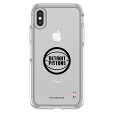 Чехол на телефон Detroit Pistons OtterBox Clear iPhone Symmetry