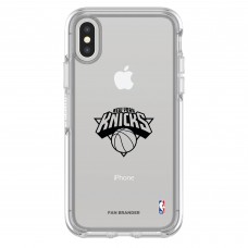 Чехол на телефон New York Knicks OtterBox Clear iPhone Symmetry