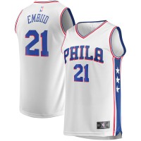 Игровая форма Joel Embiid Philadelphia 76ers Replica - Association Edition - White