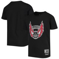 Детская футболка Portland Trail Blazers Mitchell & Ness Hardwood Classics - Black