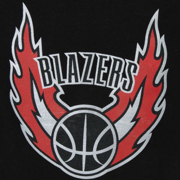 Детская футболка Portland Trail Blazers Mitchell & Ness Hardwood Classics - Black