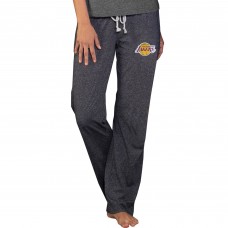 Штаны Los Angeles Lakers Concepts Sport Women's Quest Knit Lounge - Charcoal