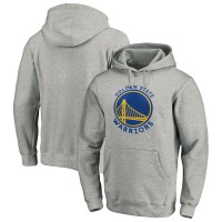 Golden State Warriors Heather Gray Alternate Logo Pullover Hoodie