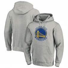 Golden State Warriors Global Logo Pullover Hoodie - Heather Gray