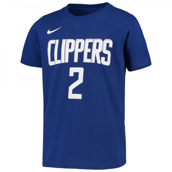Детская футболка Kawhi Leonard LA Clippers Nike Icon Edition - Blue