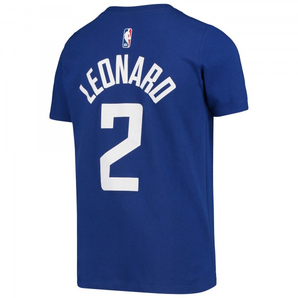 Детская футболка Kawhi Leonard LA Clippers Nike Icon Edition - Blue