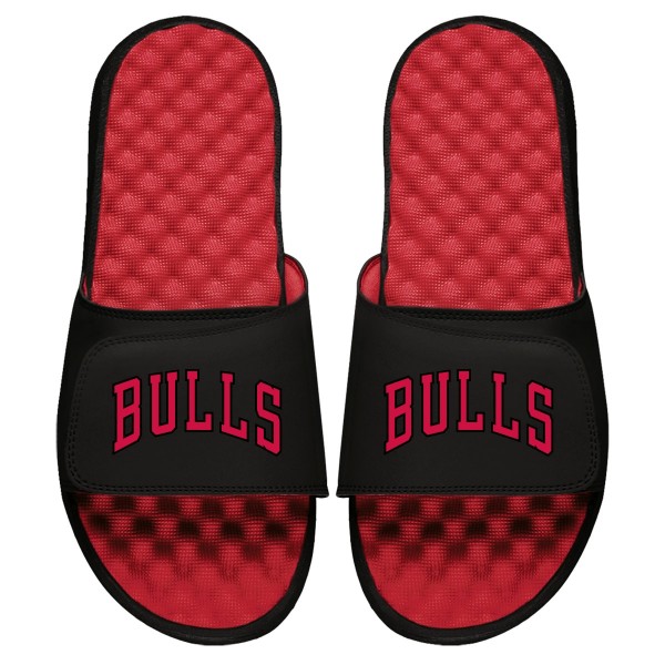 Детские шлепки Chicago Bulls ISlide Wordmark - Red