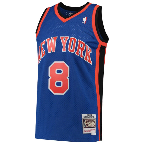 Джерси Latrell Sprewell New York Knicks Mitchell & Ness 1998/99 Hardwood Classics Swingman - Blue