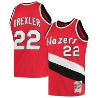 Игровая форма Clyde Drexler Portland Trail Blazers Mitchell & Ness Hardwood Classics 1983-84 Swingman - Red