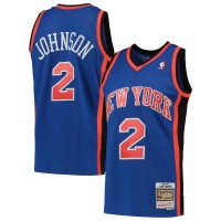 Игровая форма Larry Johnson New York Knicks Mitchell & Ness Hardwood Classics 1998-99 Swingman - Blue