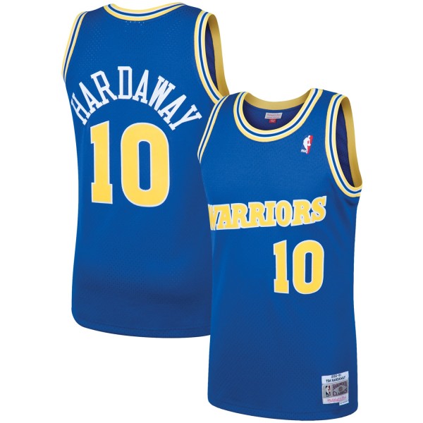 Игровая форма  Tim Hardaway Golden State Warriors Mitchell & Ness 1990 Hardwood Classics Swingman Player - Royal
