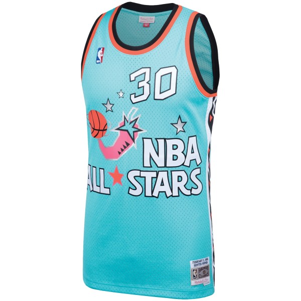 Джерси Eastern Conference Scottie Pippen Mitchell & Ness Teal Hardwood Classics 1996 NBA All-Star Game Swingman