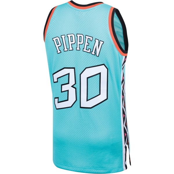 Джерси Eastern Conference Scottie Pippen Mitchell & Ness Teal Hardwood Classics 1996 NBA All-Star Game Swingman