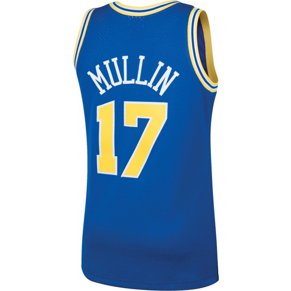 Игровая майка Chris Mullin Golden State Warriors Mitchell & Ness 1993-94 Hardwood Classics Swingman - Royal - оригинальная джерси НБА