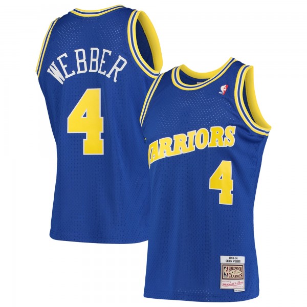 Игровая форма Chris Webber Golden State Warriors Mitchell & Ness Hardwood Classics 1993-94 Swingman - Royal