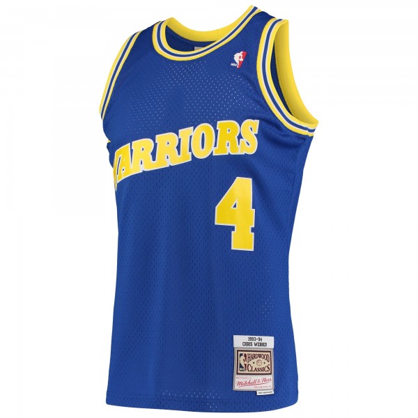 Игровая форма Chris Webber Golden State Warriors Mitchell & Ness Hardwood Classics 1993-94 Swingman - Royal