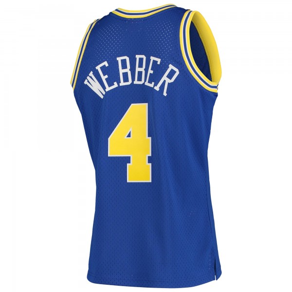Игровая форма Chris Webber Golden State Warriors Mitchell & Ness Hardwood Classics 1993-94 Swingman - Royal