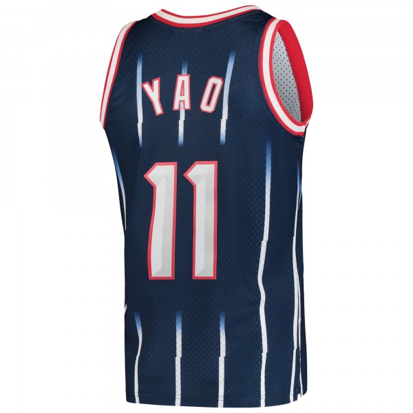 Игровая форма  Yao Ming Houston Rockets Mitchell & Ness Hardwood Classics 2002-03 Swingman - Navy