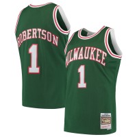 Игровая форма  Oscar Robertson Milwaukee Bucks Mitchell & Ness Hardwood Classics 1971-72 Swingman - Green