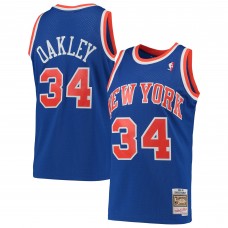 Игровая форма  Charles Oakley New York Knicks Mitchell & Ness Hardwood Classics 1991-92 Swingman - Blue