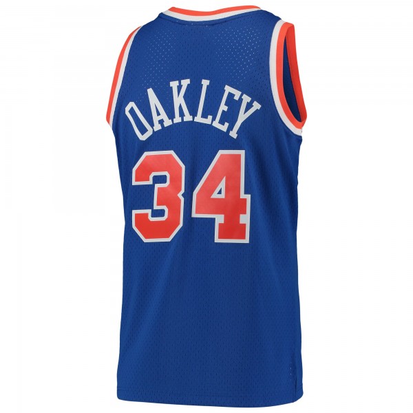 Игровая форма  Charles Oakley New York Knicks Mitchell & Ness Hardwood Classics 1991-92 Swingman - Blue