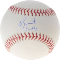 Autographed Los Angeles Dodgers Will Smith Fanatics Authentic Baseball with Smitty Inscription