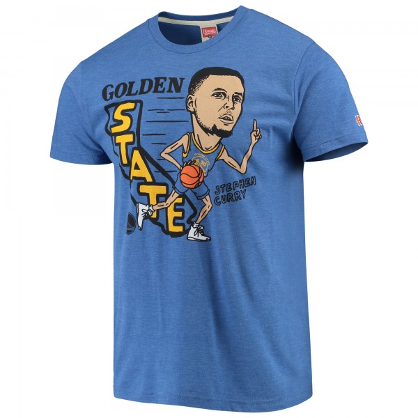 Футболка Stephen Curry Golden State Warriors Caricature - Royal