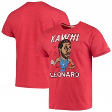 Футболка Kawhi Leonard LA Clippers Caricature - Red