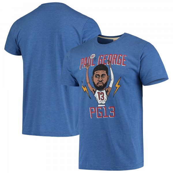 Футболка Paul George LA Clippers Caricature - Royal