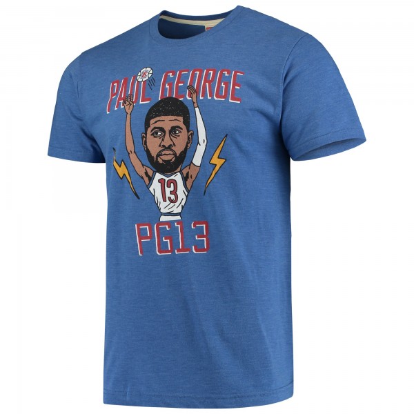 Футболка Paul George LA Clippers Caricature - Royal
