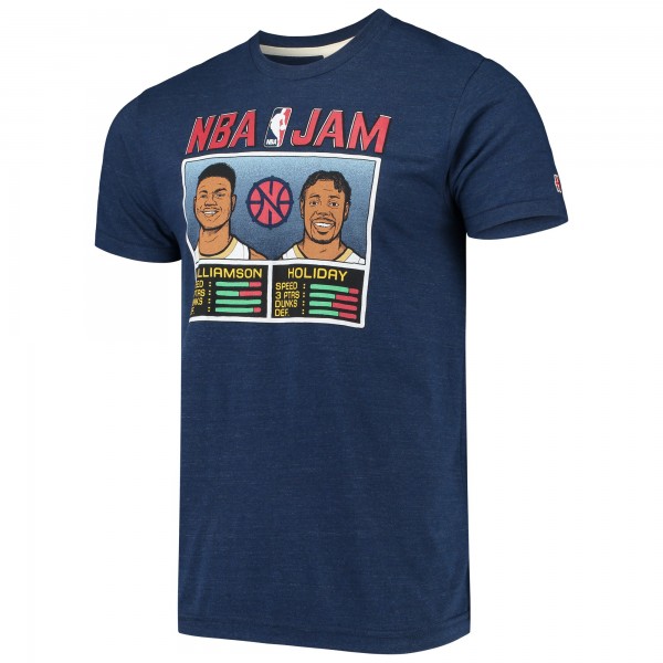 Футболка Jrue Holiday & Zion Williamson New Orleans Pelicans NBA Jam - Navy
