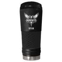 Charlotte Hornets 24oz. Personalized Stealth Draft Tumbler - Black