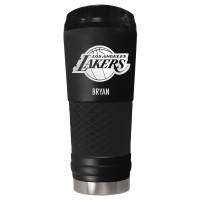 Los Angeles Lakers 24oz. Personalized Stealth Draft Tumbler - Black