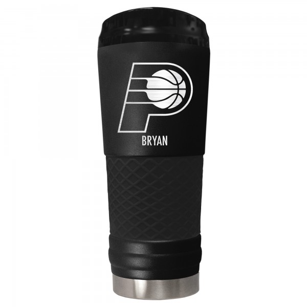 Indiana Pacers 24oz. Personalized Stealth Draft Tumbler - Black